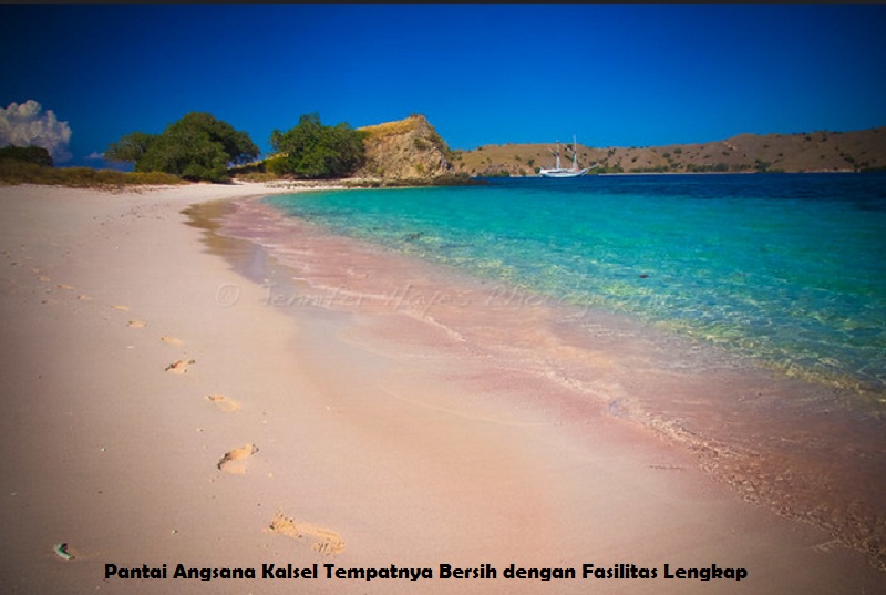 Pantai Angsana Kalsel Tempatnya Bersih dengan Fasilitas Lengkap