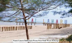 Pantai Lamaru Balikpapan Pesona Pasir Putih Wisata Keluarga